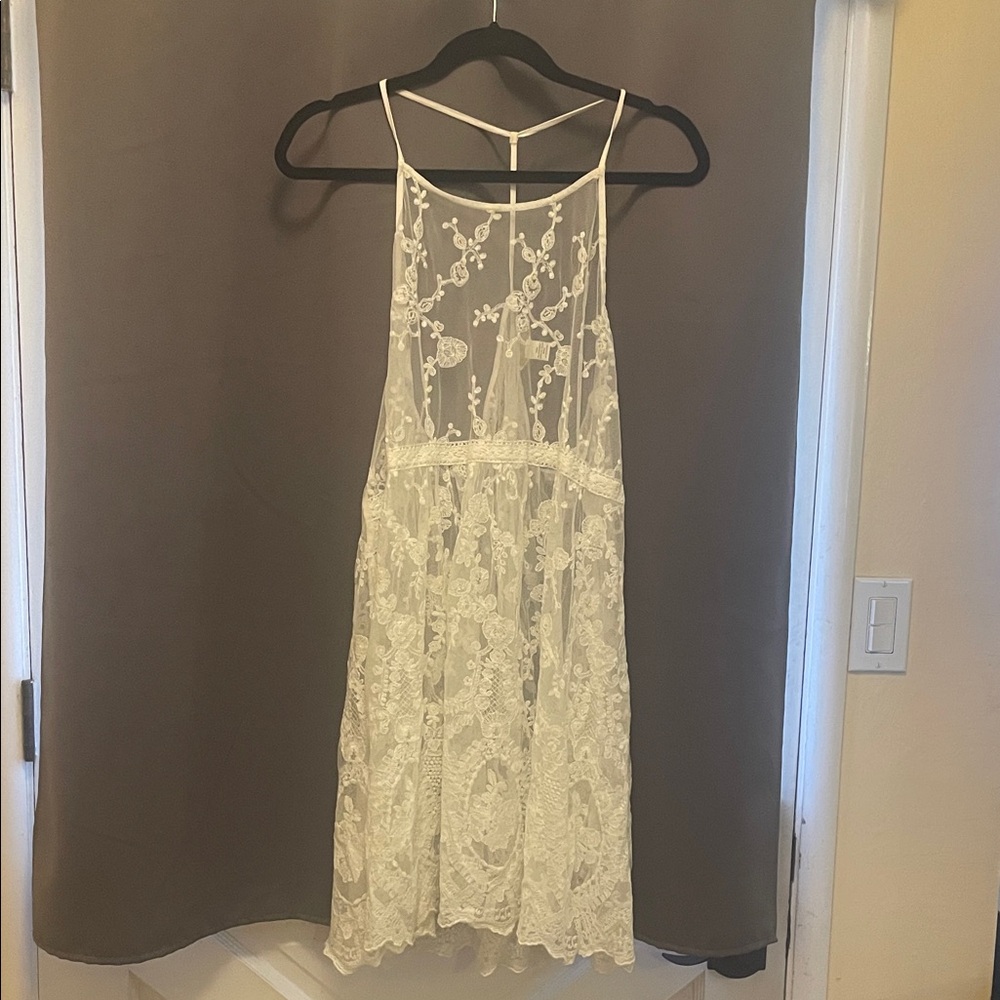 Forever 21 + slip dress swim cover up